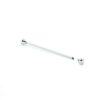 Silver Rounded Tip Collar Pin CLP1.1