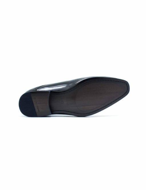Black Patent Leather Oxford Plain Toe F13A1.2