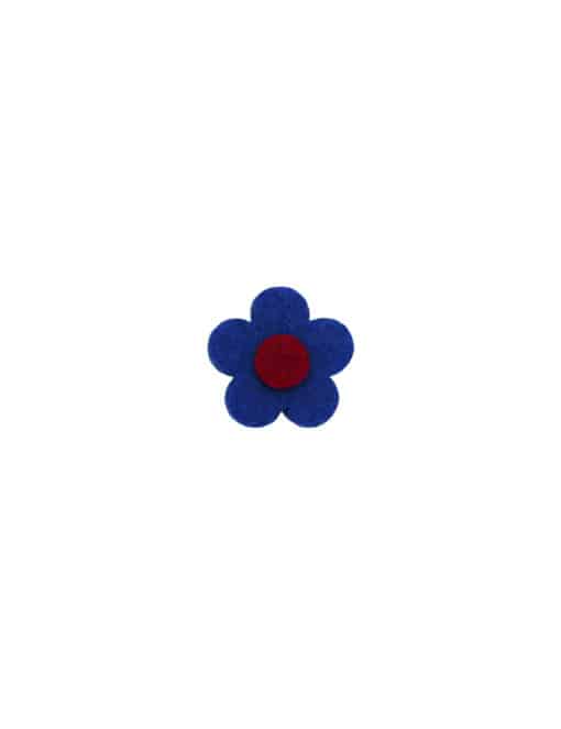 Blue 3 Tier Floral Lapel Pin LP19.10