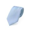 Solid Placid Blue Woven Necktie NT11.4