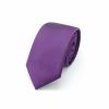 Solid Grape Royale Woven Necktie NT17.4