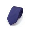 Solid Blue Print Woven Necktie NT27.4