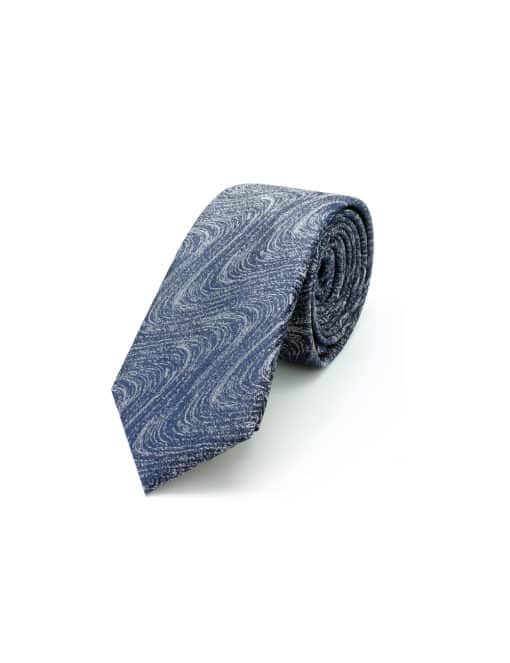 Grey Dobby Spill Resist Woven Necktie NT38.9