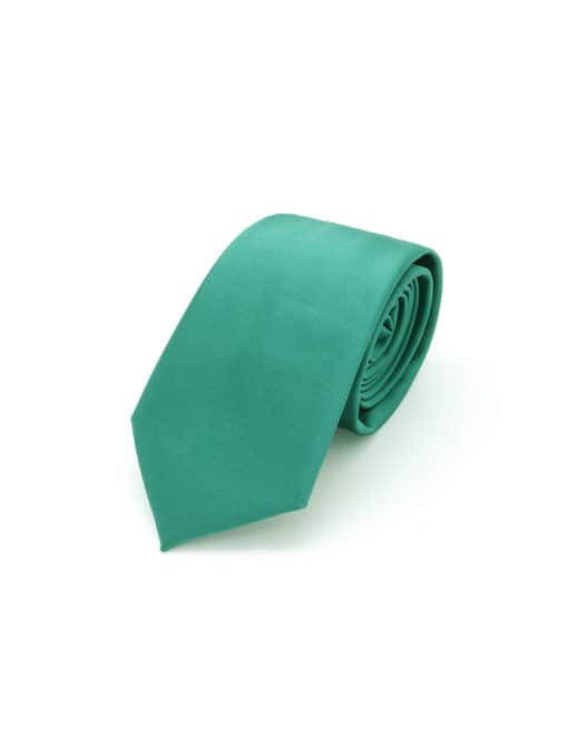 Solid Alpine Green Woven Necktie NT6.9