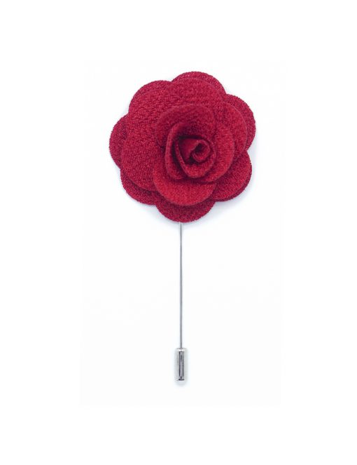 Red Rose Lapel Pin - LP1.8