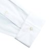 Modern Fit 100% Premium Cotton Changeable Mandarin Collar Solid White Long Sleeve  Double Cuff Tuxedo Shirt with Pleated Front Bib and Button Studs, Long Lasting White Finishing MF48DT2.NOS