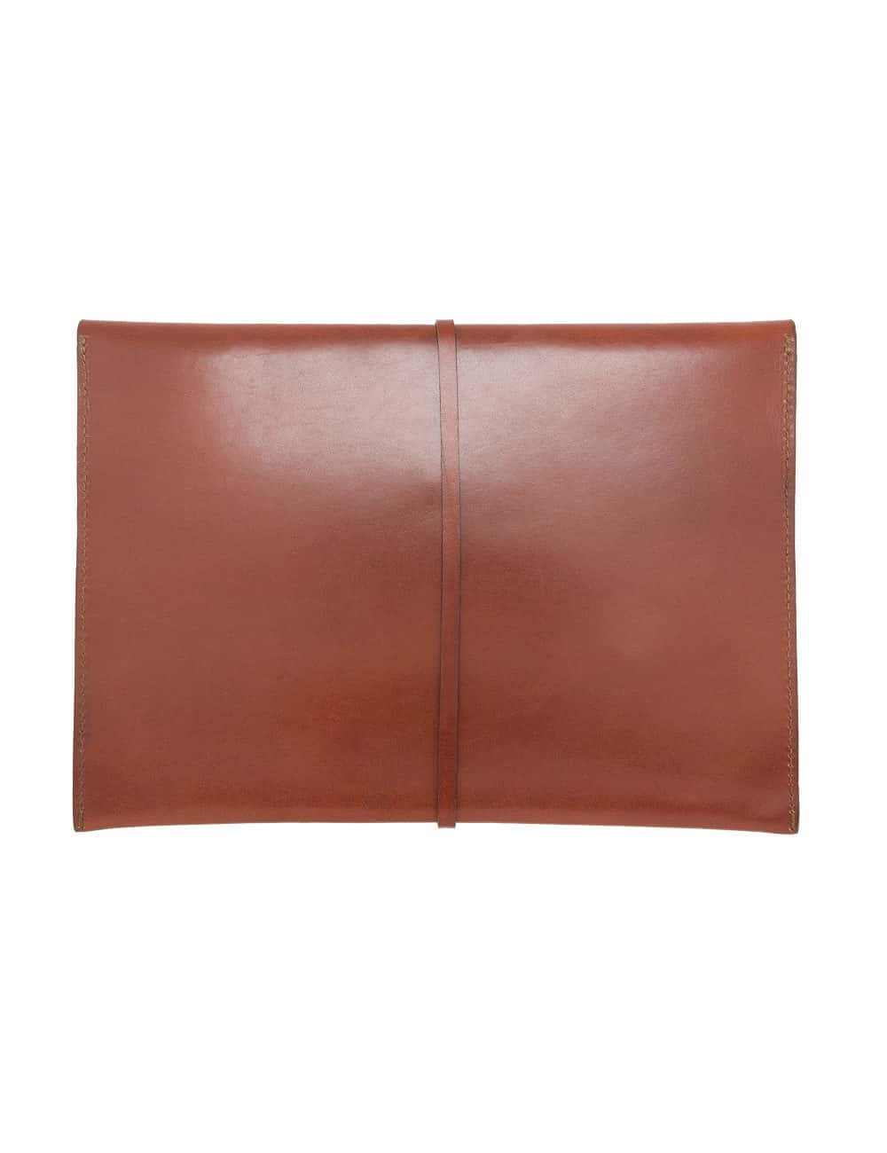Dark Brown 100% Genuine Top Grain Leather Tablet & Notebook Folder SG16.NOB1