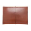 Dark Brown 100% Genuine Top Grain Leather Tablet & Notebook Folder SG16.NOB1