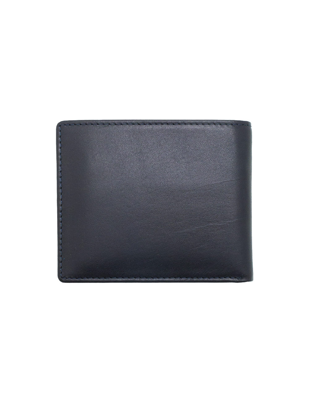 Navy 100% Genuine Top Grain Leather 2-in-1 Bifold 12CC Wallet with Contrasting Inner Colours and Lining and RFID Anti-theft SLG14.NOB1