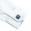 Solid White Double Ply Pima Cotton Shirt - TF2A1.18