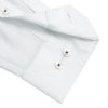 Solid White Dobby Easy Iron Slim / Tailored Fit Long Sleeve Shirt - TF2A13.20