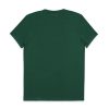 Emerald Green Premium Cotton Stretch Crew Neck Slim Fit T-Shirt - TS1A7.4